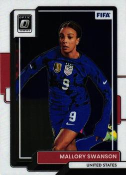 Mallory Swanson USA Panini Donruss Soccer 2022/23 Optic #125